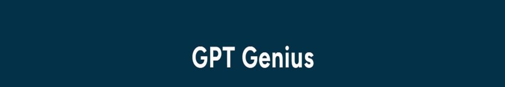 gpt genius