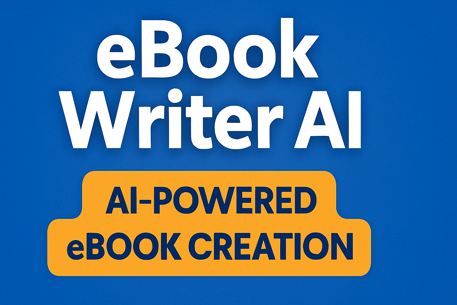 ebook writer ai